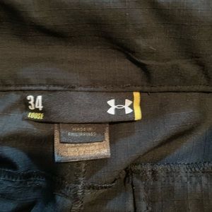 Under Armour cargo shorts. Size  “34”